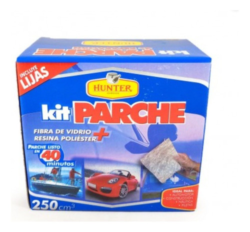 Kit Parche Fibra Trimas 250cc Reparacion Plasticos 0