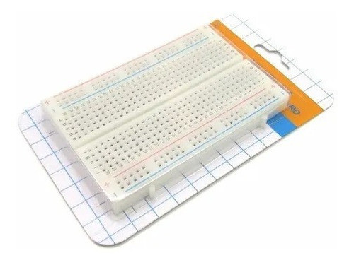 50 X Protoboard Breadboard 400 Pontos Furos Prototipo Arduin 0