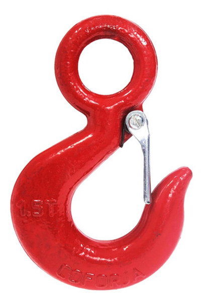 Gancho Olhal 1.5 Tonel. Aço Alloy Guincho Plataforma Coforja 0