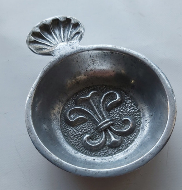 Apoya Objeto Adorno Antiguo Flor De Lis 0