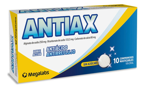 Antiax X 10 Comprimidos Masticables 0