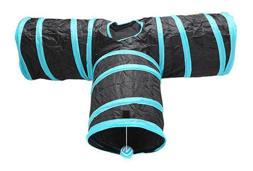 Juguete Interactivo Tunel En Y Para Gatos Importado Per-ros 0