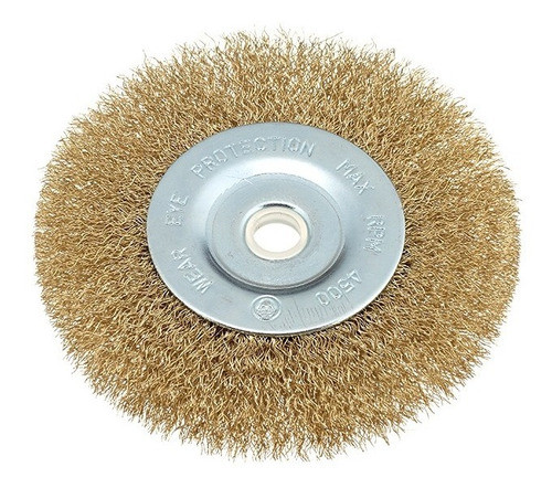 Cepillo Bronce Plato Metal 6  150mm Banco - Electroimporta 0