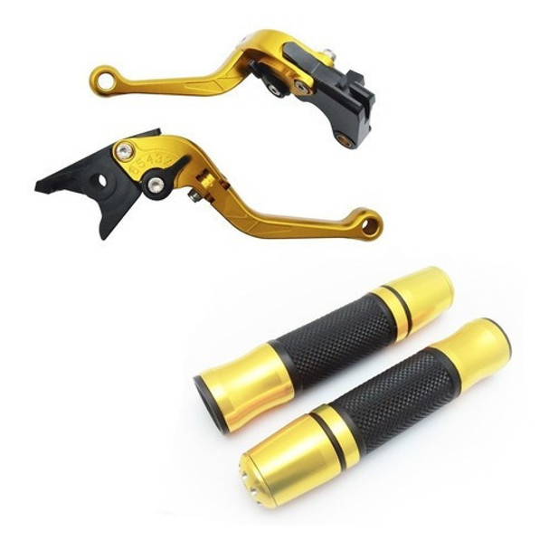 Levas Rebatibles Puño Y Contrapesas Yamaha Yzf R6 Dor Mk 0
