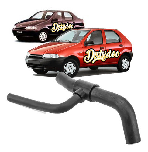 Manguera Fiat Palio Siena 1.6 8v Radiador Inferior 1998/ 0