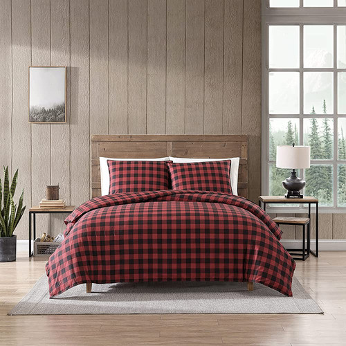 Eddie Bauer - Set De Edredón King, Ropa De Cama Reversible D 0