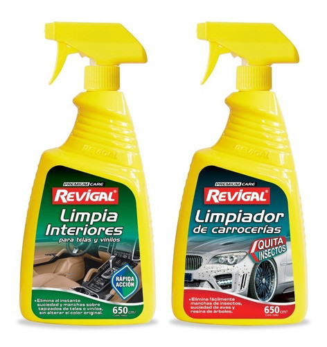 Limpia Interiores + Quita Insectos Revigal 0