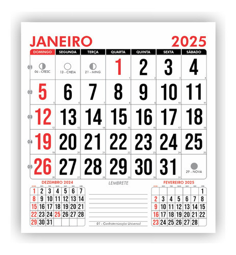 Arquivo Digital Vetor Bloco Calendário Folhinha Editável 0
