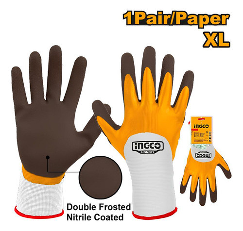 Guantes De Nitrilo Con Revestimiento Endurecido Hgnf01 0