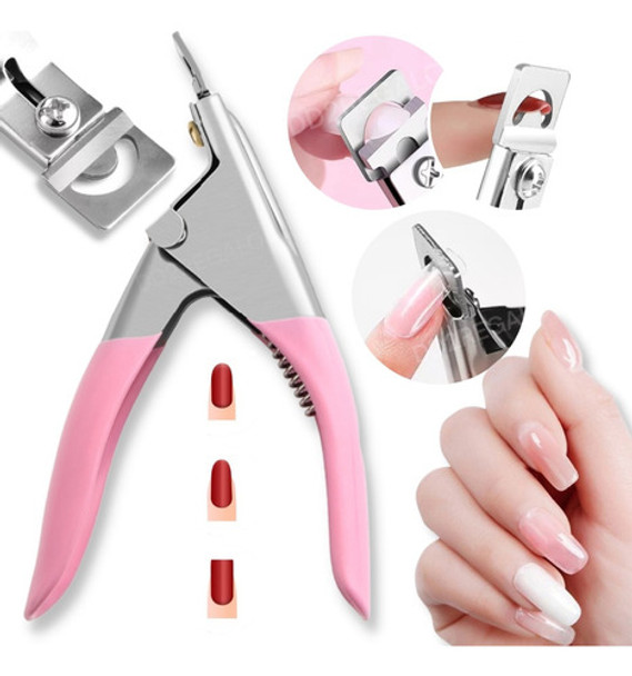 Corta Tips Pinza Alicate Para Uñas Esculpidas Acrílicas Gel 0