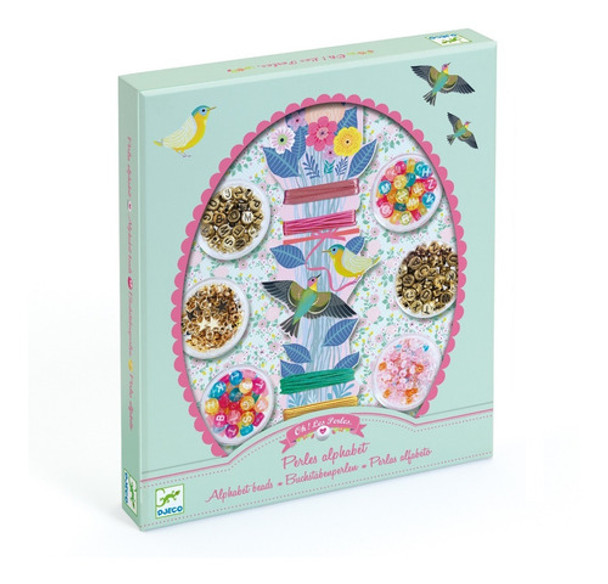 Juego Para Armar Pulseras Perlas Alfabeto Djeco 0