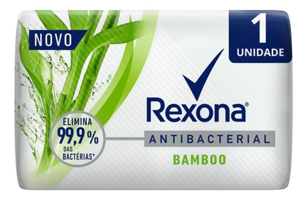 Rexona Sabonete Antibacteriano Bamboo Com 84g 0