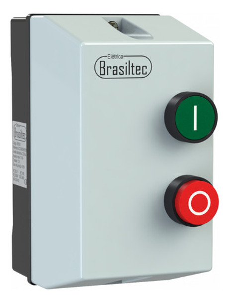 Kit C/ 3 Partida Direta Bobina 220vca Rele Ajuste 7-10a 0