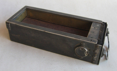 Antiguo Cargador De Negativos Para Camara Estereo Verascope 0