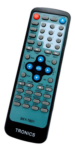 Controle Remoto Para Dvd Tronics Modelo Dvd-250 / 7601 0