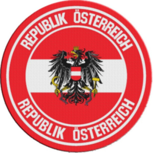 Parche Escudo Circular Austria M01 0