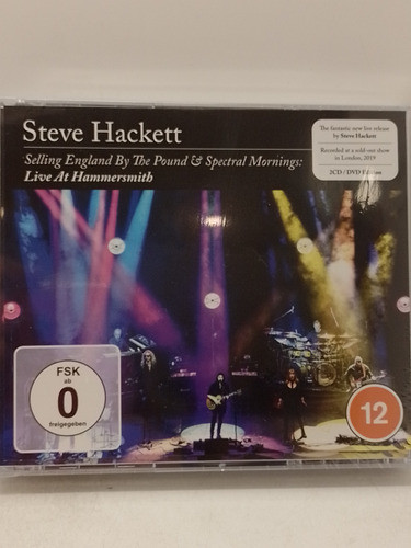 Steve Hackett Live At Hammersmith Cdx2 Y Dvd Nuevo 0