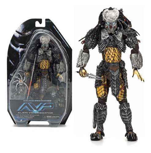 Figura De Predador Celta De 7 Polegadas Alien Vs Predator 0