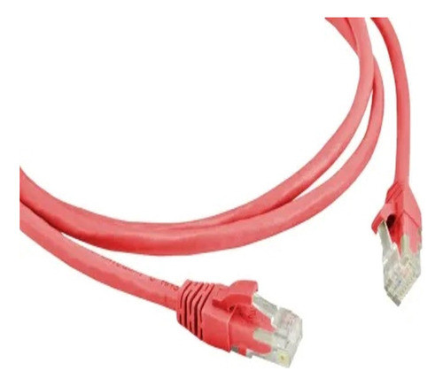 Patch Cord Seccon Cat5e 1.0mt Vermelho Homologado Anatel 0