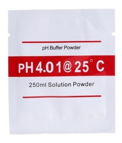 Buffer Calibración Calibrar Ph4 Peachimetro Medidor 100u 0