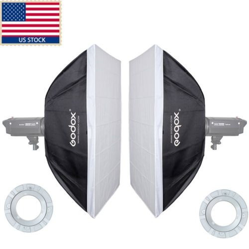 Estados Unidos X Godox 2 Stock 80 Cm X120cm Bowens Softbox M 0