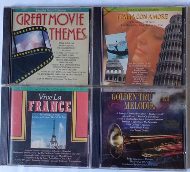 Coleção 4 Cds Beautiful Music Collection 0