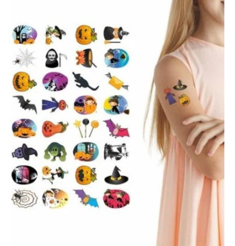 Tatuagem Infantil Halloween 0