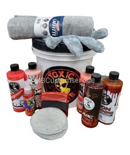 Kit De Lavado Red Auto Moto Completo/toxic Shine 0
