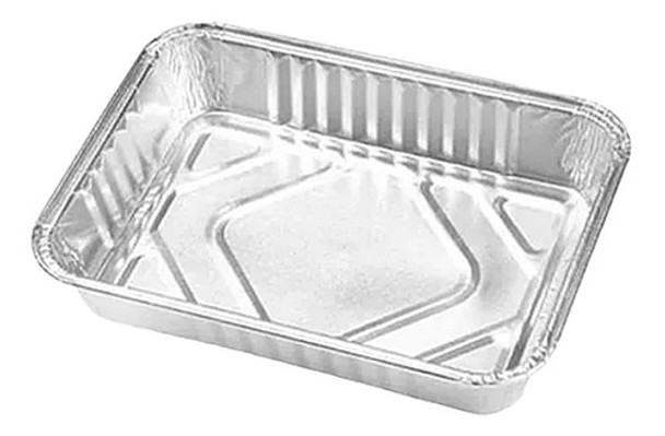 Bandeja Fuente Aluminio F100 Descartable X 100 Unidades 0