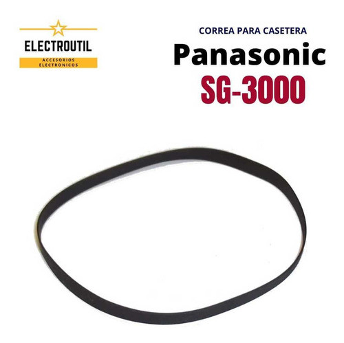 Correa Para Casetera Panasonic Sg-3000 0