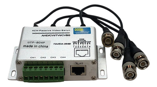 Balunera 4 Canales Con Patchcord Hd 1080p Cvi/tvi/ahd 0 Balunera 4 Canales Con Patchcord Hd 1080p Cvi/tvi/ahd 0