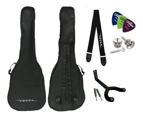 Capa Simples Para Violão Clássico Vogga + Acessórios 0