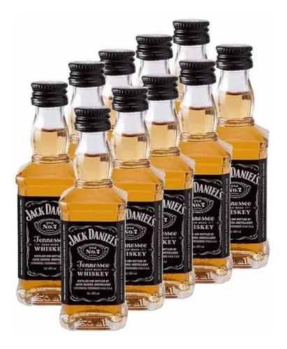 Miniaturas Whisky Jack Daniels 30 Unidades 0