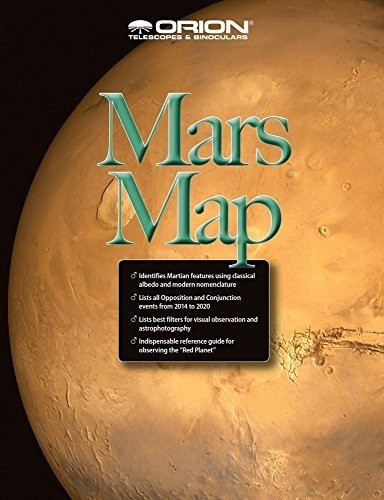 Orion 51924 Mars Map And Observing Guide (black) Camera 0
