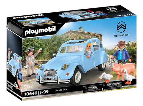 Playset Playmobil Citroen 2cv 70640 Universo Binario 0