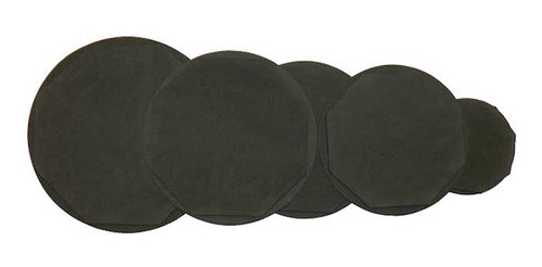 Set De Sordinas De Goma Para Bateria 10-12-14-16 0
