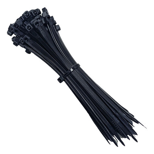 Abraçadeira Nylon Enforca Gato P/ Cabos 3.6x250 C/100 Pto 0