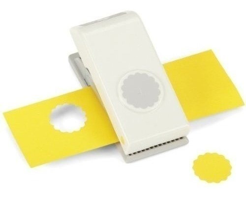 Ek Tools Circulo Punch 1inch Borde Festoneado Nuevo Paquete 0