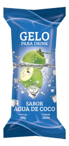 Embalagens Para Gelo  Saborizado 2.400 Un 0
