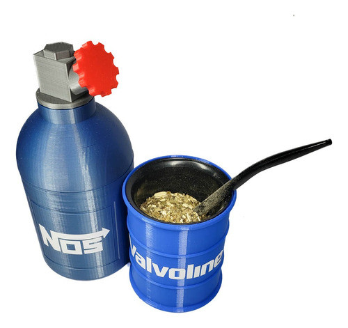 Equipo Matero Garrafa Nitro + Barril Aceite - L3d 0