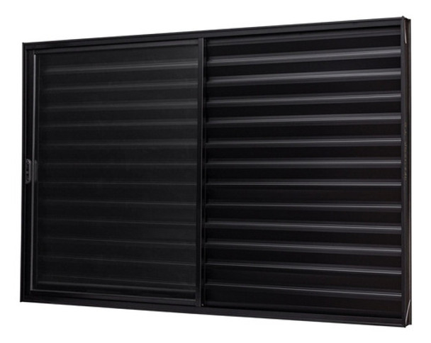 Janela De Alumínio Veneziana 100x120cm 3 Folhas Vidro Wt 0 Janela De Alumínio Veneziana 100x120cm 3 Folhas Vidro Wt 0