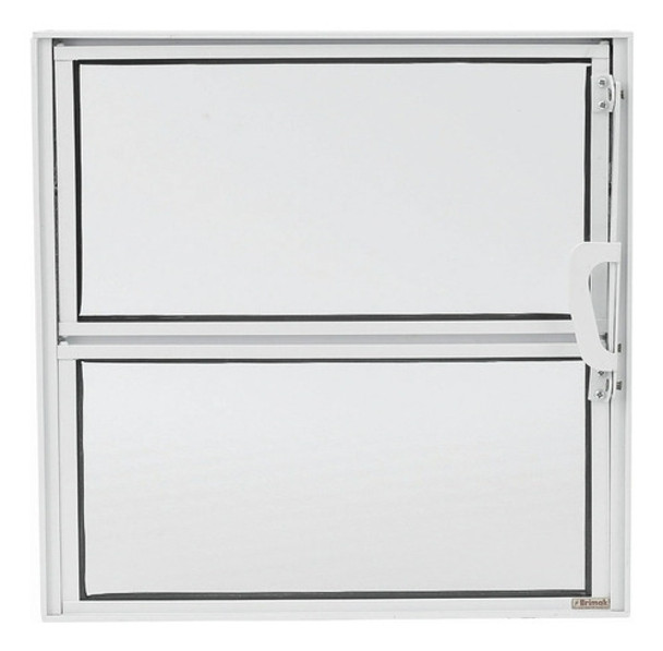 Vitro Basculante Janela Para Banheiro 40x40 Com Vidro 0