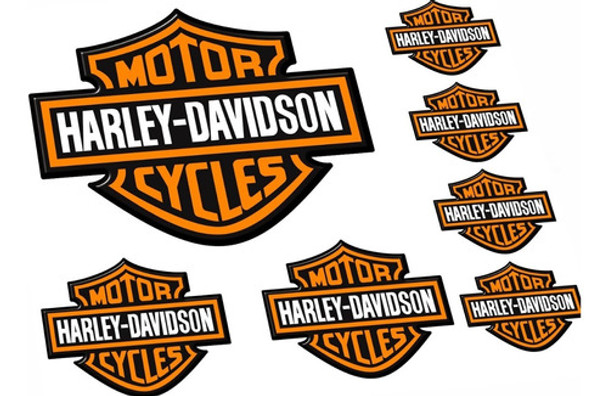 Adesivo Moto Harley Davidson Cycles Refletivo Ktcp60 Fgc 0