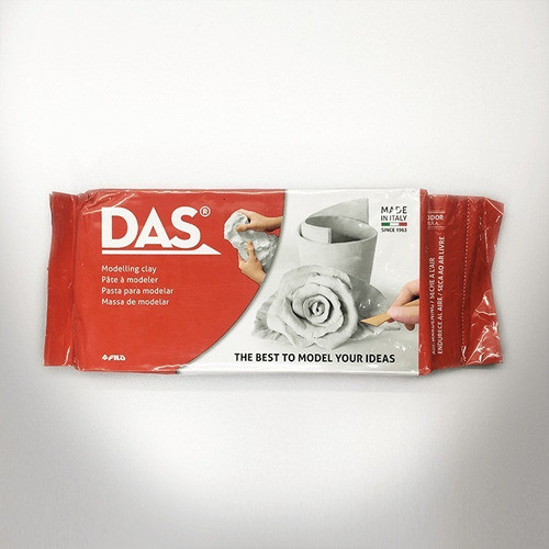 Ceramica Para Modelar Sin Horno Das Color Blanco *1k 0