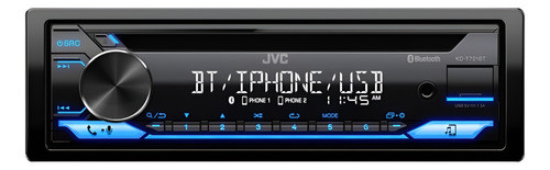 Radio Jvc Con Lectora Cd Bluetooth Usb Aux Kd-t721bt 0