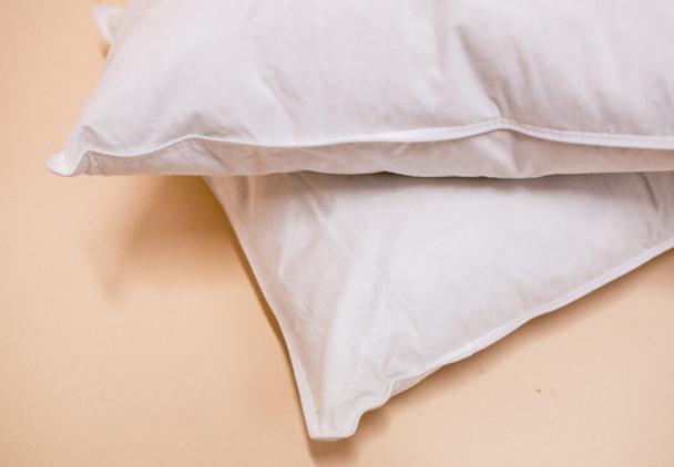 Almohadon De Plumas Natural 60x60 Cms - X 2 Unidades 0