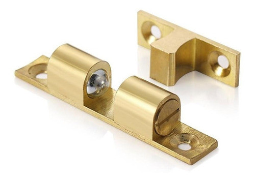 Kit 5 Fechos Porta Armário Guarda Roupa Gaveta Trava Rolete 0