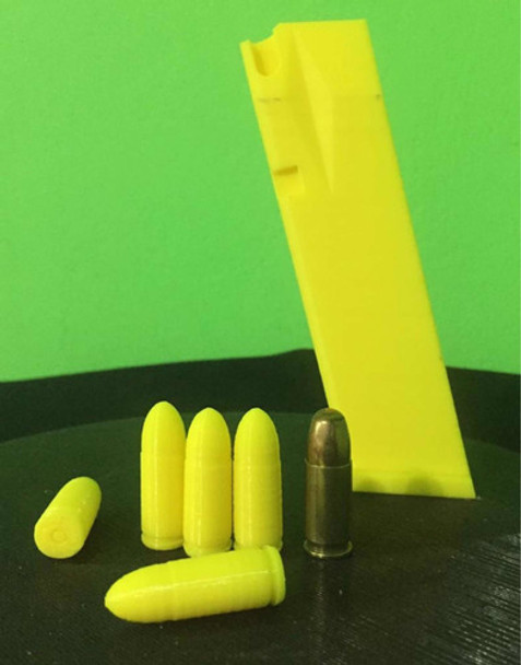 Balas 9mm Inertes! Para Practica Segura! Precio X 5 Unid 0