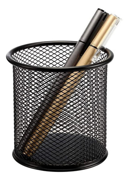 Organizador Lapicero Cubiertos Escritorio Metal Canasto 0