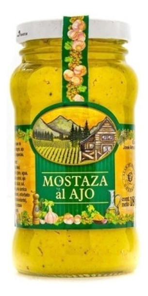 Mostaza Al Ajo Granjas Patagonicas X180gr 0